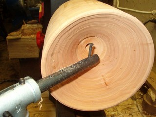 hollow with the hook tool