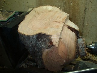 slowly begin turning the form