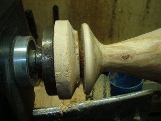 part in far enough to get a good look at the bottom curves