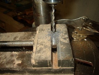  bar is drilled on each end 