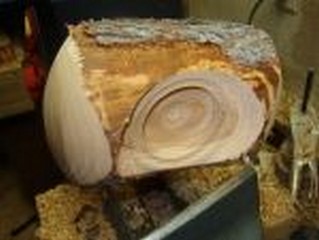 some of the interior turned away 