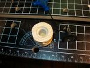 sander holder with side up 