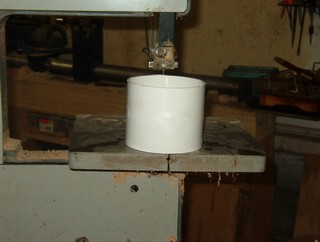 woodworking lathe technique; building tools, pvc cutting