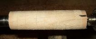 textured spindle blank