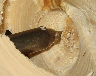 straight hollowing tool  