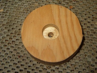 plywood cut on the bandsaw