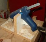 wood turning sanding