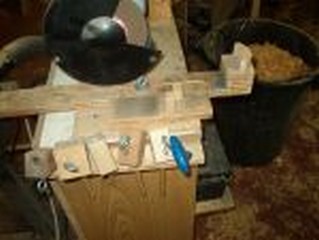 wood turning sharpening jig image