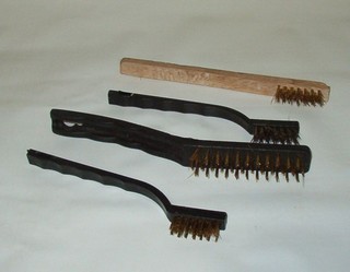 wood shop metal brushes