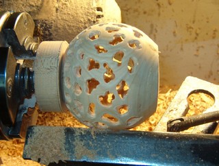 undercut the surface of the top