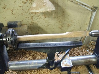 Rough turn the handle