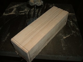  cut down the two lines on one side 