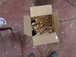 The old chair as kindling