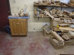  Progress in the wood shop cleanup 