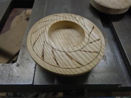  woodturned tealight example 1