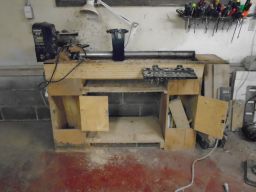 	the stand was made to hold sand bags	