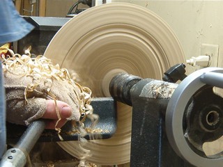 remove the inside of the bowl