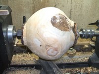 technique: using a brass brush