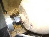 considering the burl base for faceplate