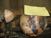 wodturning tip: getting ready to remount