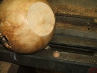 woodworking lathe tip: ready for sanding