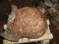 wood turning spruce burl